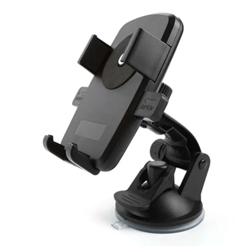Univerversal windshield Mobile Phone Stand Suction Cradle Car Holder For iPhone 4 5 6 plus for galaxy S3 S4 S5 S6 S7 note 4 5 7