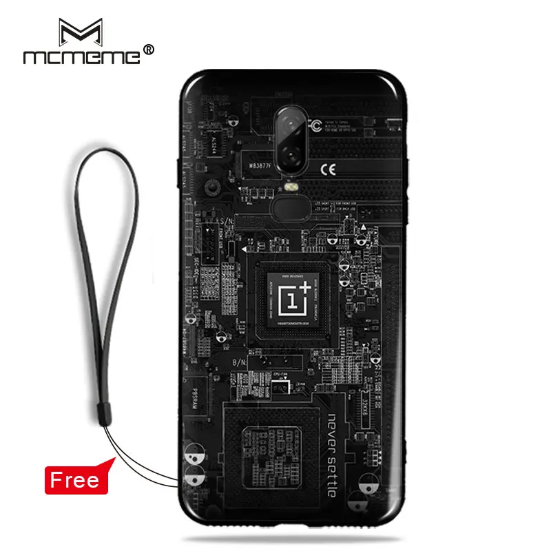 

For OnePlus 5T Case OnePlus 6 7pro Black Cover Silicone Pretty interesting battery painting For OnePlus 6 7 6T pro Case Soft TPU