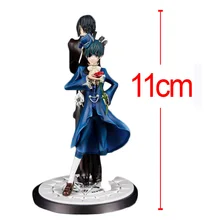 

11cm 2pcs/set Black Butler Sebastian Michaelis Ciel Phantomhive Action Figure toys doll Christmas gift