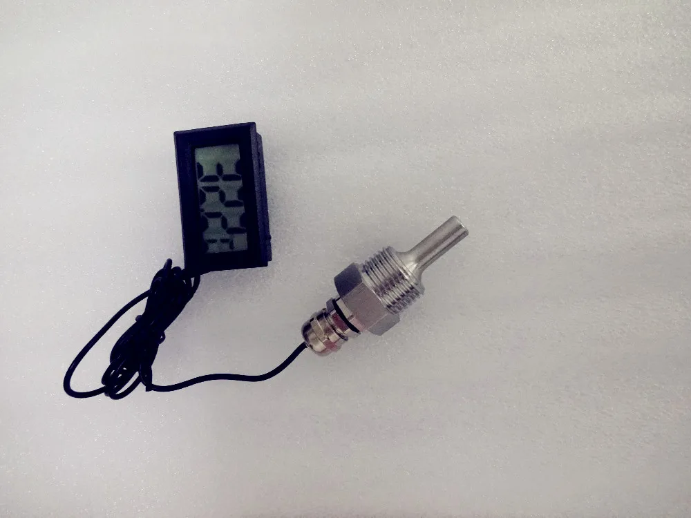 Thermowell. Длина 250 мм/300 мм резьба 1/2 дюйма (DN15) термометр из нержавеющей стали 304 для