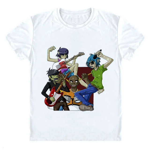 Gorillaz T Shirt Gorillaz jamie Gorillaz Noodle 2D Murdoc Niccals