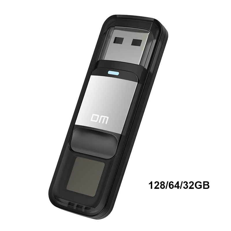 

DM PD061 USB Flash Drive with 128GB Fingerprint Encrypted Usb stick 64GB usb 3.0 Pen Drive Security 32GB pendrive Memory disk