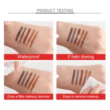 3 в 1 Набор карандашей для бровей водостойкая кисть для бровей женские инструменты для макияжа WH998