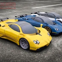 Супер спортивный автомобиль Pagani Zonda3d бумажная модель DIY ручной лимит