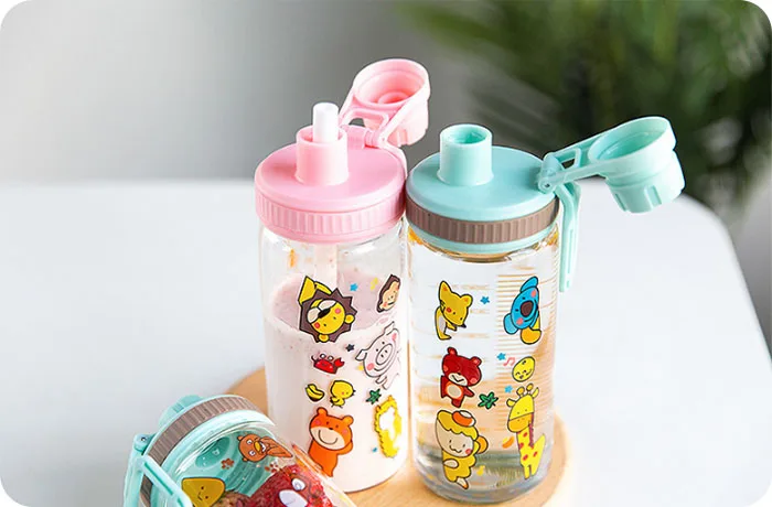 Cute Glass Water Bottle (19)