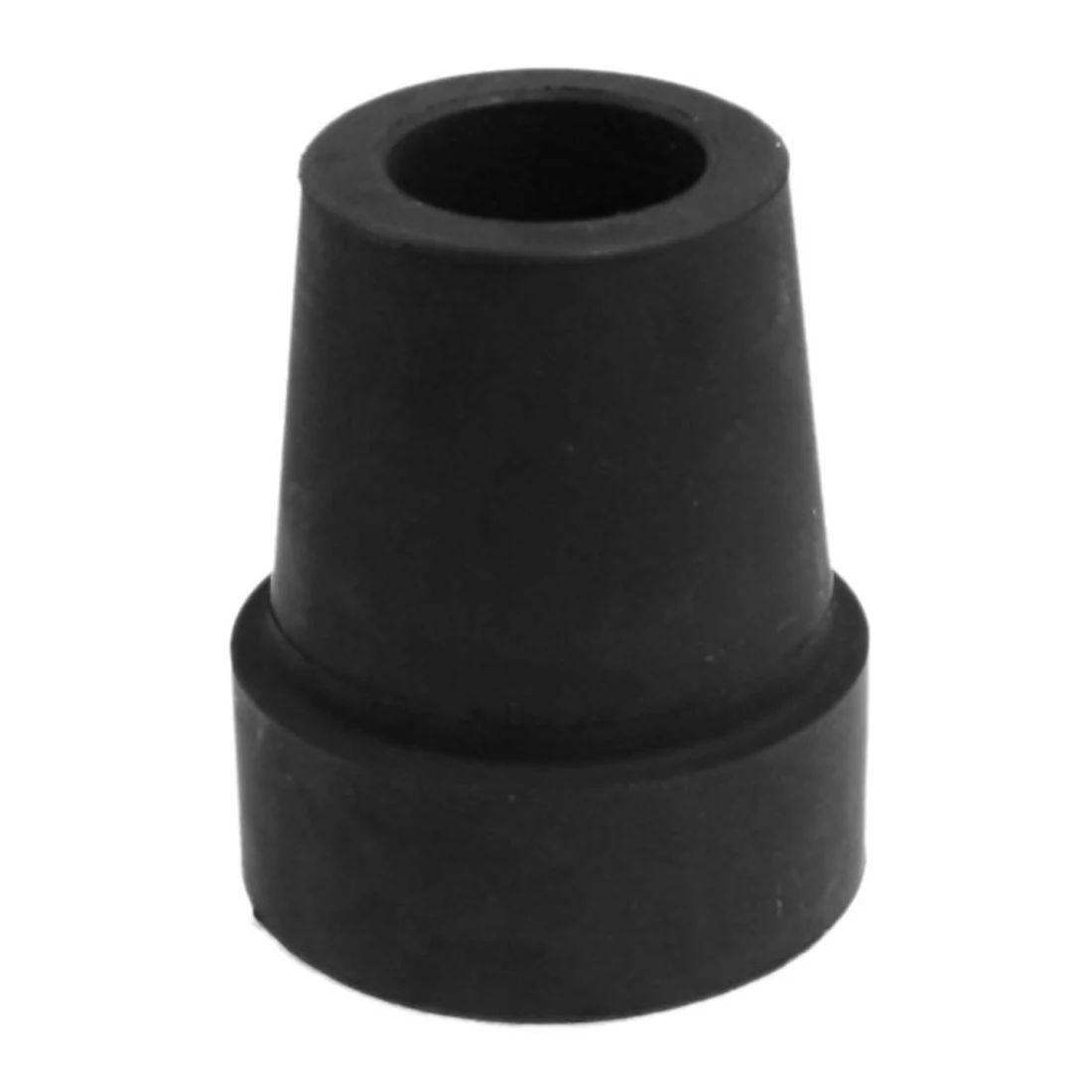 

10x( 19mm 3/4" Black Rubber Skid Resistant Cane Pad Crutch Tip TOOGOO(R)