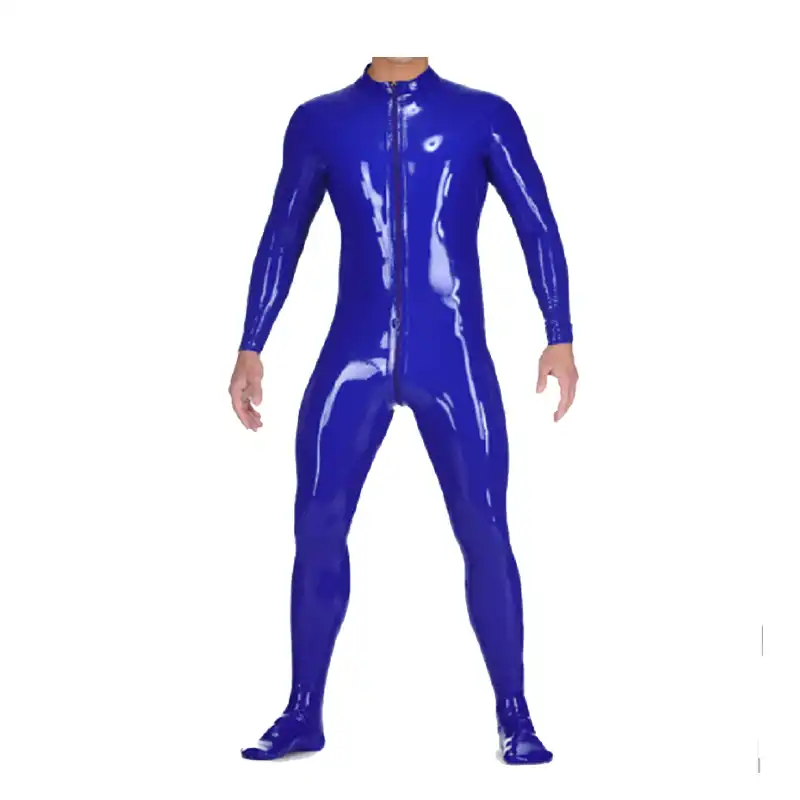 navy catsuit