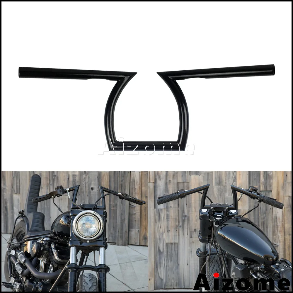 Универсальный мотоциклетный 25 мм Натяжной руль 1 дюйм для Harley Dyna Honda Yamaha Cafe Racer на
