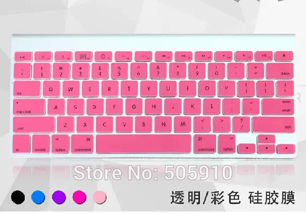 

NEW ARRIVAL! 12 colors Silicone Cover Skin for APPLE IMAC G6 Wireless Keyboard Desktop PC PROTECTOR SKIN US