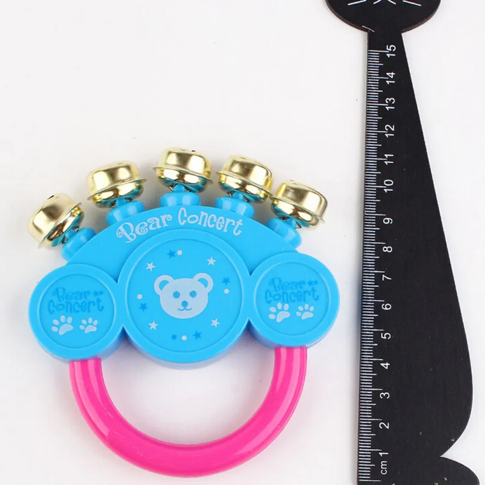 Новые игрушки для ванной для детей Детские дизайнерские деревянный колокольчик инструмент погремушка игрушка забавный подарок Z0306