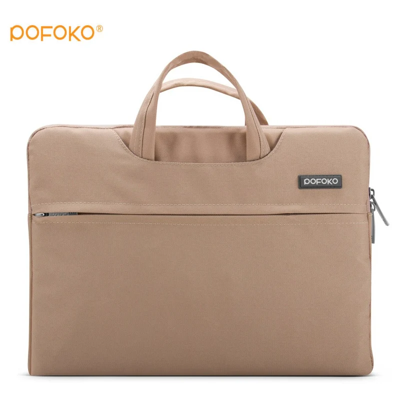 POFOKO бренд 11,12, 13,14 15.4 дюймов Универсальный ноутбук Ultrabook Тетрадь кожи сумка и для MacBook Air Pro Чехол Для женщин Для мужчин