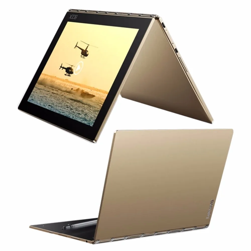 Lenovo Yoga Book x90l нетбук PC 10.1 дюймов Планшеты 4 ГБ 64 Android 6.0 Главная Intel Atom x5 z8550 Стилусы
