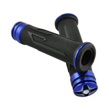 Nuevos 7 Colores Opcionales 2x Universal 7/8 ”22mm Protaper Motocicleta Pit Motocrós de CNC De Aluminio Mango De Goma Bar Grips