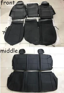 

For HIACE Seat Cover 200 series2005-17 Front Middle Row Seat Cushion
