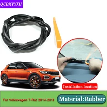 Автомобильный Стайлинг для Volkswagen T-Roc- анти-звуконепроницаемые не пропускающие шума пылезащитные приборные панели автомобиля Лобовое стекло уплотнительные полосы аксессуары