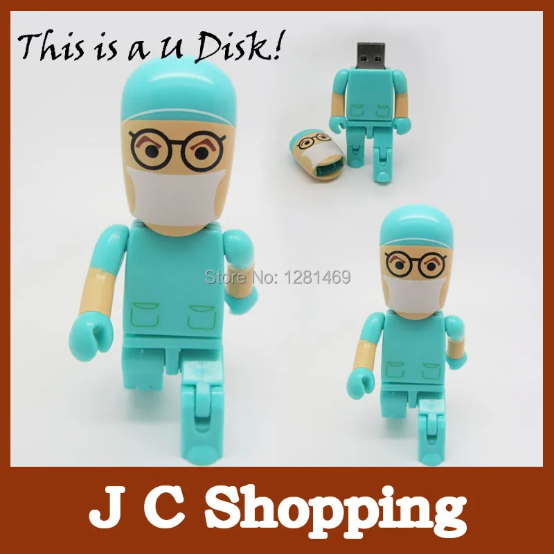 100% real capacity pendrive Doctors nurses U Disk 2gb 4gb 8gb 16gb 32g bulk usb flash drive Memory Stick pen Free Shipping | Компьютеры и