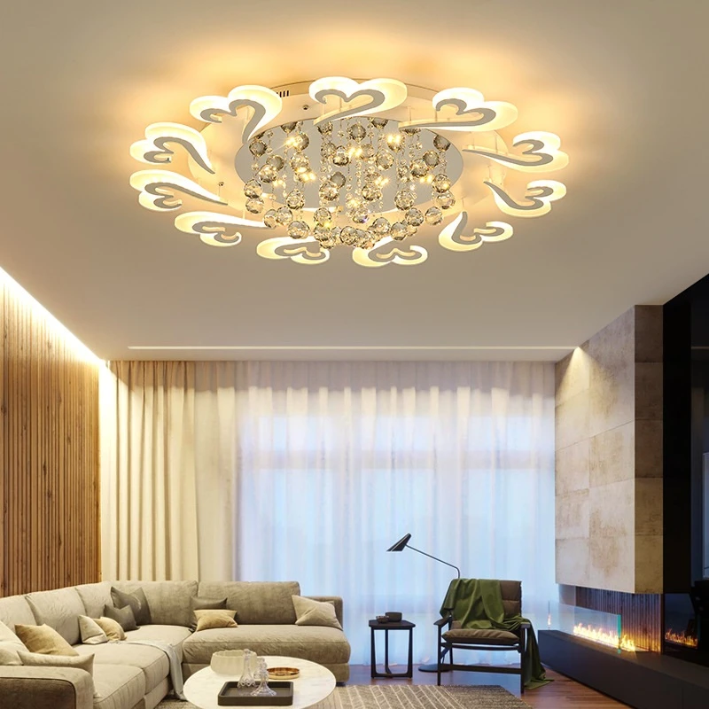 Lelie Parana rivier wandelen Modern Led14/11/8/6 Heads Home Living Room Bedroom Study Dining Room  Ceiling Lights Commercial Office Ceiling Lamps - Ceiling Lights - AliExpress