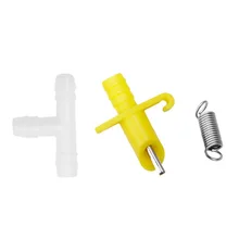 Bebedor automático mamilo de água coelho rato alimentador waterer novo(China)