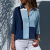 Women Blouses 2019 Fashion Long Sleeve Turn Down Collar Office Shirt Leisure Blouse Shirt Casual Tops Plus Size Blusas Femininas