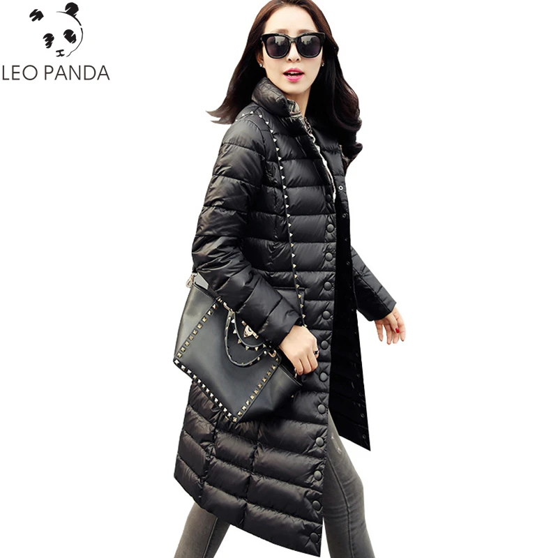 

Autumn Winter Down Jackets 2019 New Women Parka Women's Warm Outwear Thin Long Fashion High Quality Female Coat Ladies Parkas