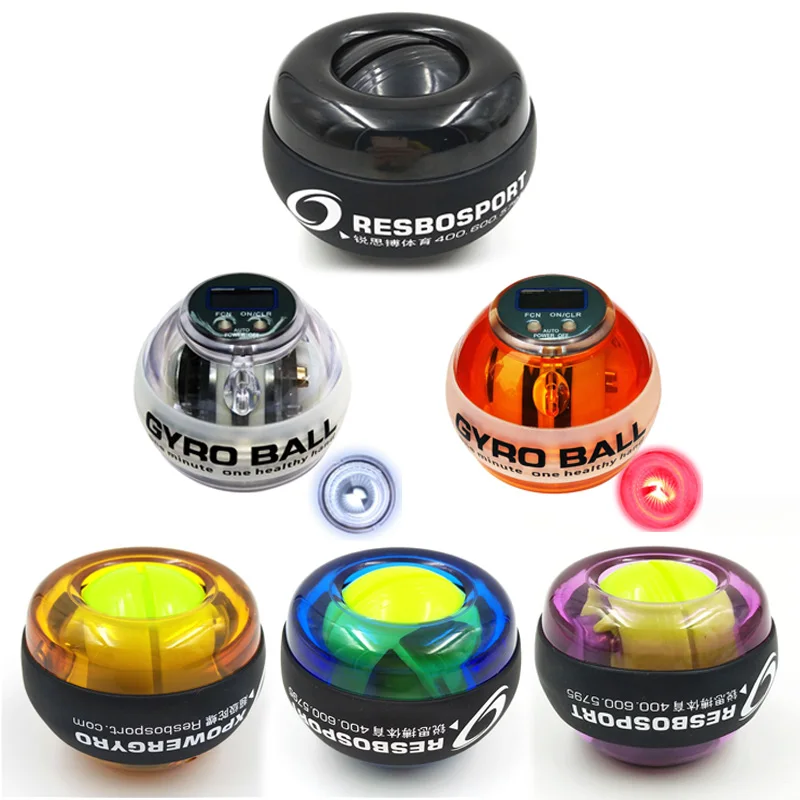 30LBS Gyro RESBO Gyroscope Power Wrist Ball Arm Hand Muscle Force Power Exercise Strengthener Ball Trainer Fitness Equipment