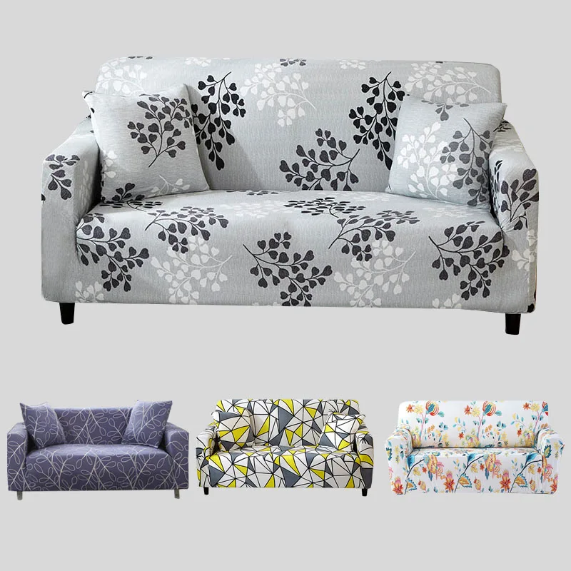 Tampa do Sofá Tampa de Assento Capas de Sofá para Sala Sala de Estar Cinza Móveis Trecho Cobre Elástico de Estar Sofá Slipcover Sofá Spandex 1 4 Seater