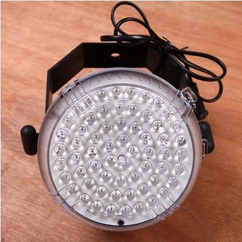 Mini 62 led white strobe light disco dj strobe Self propelled