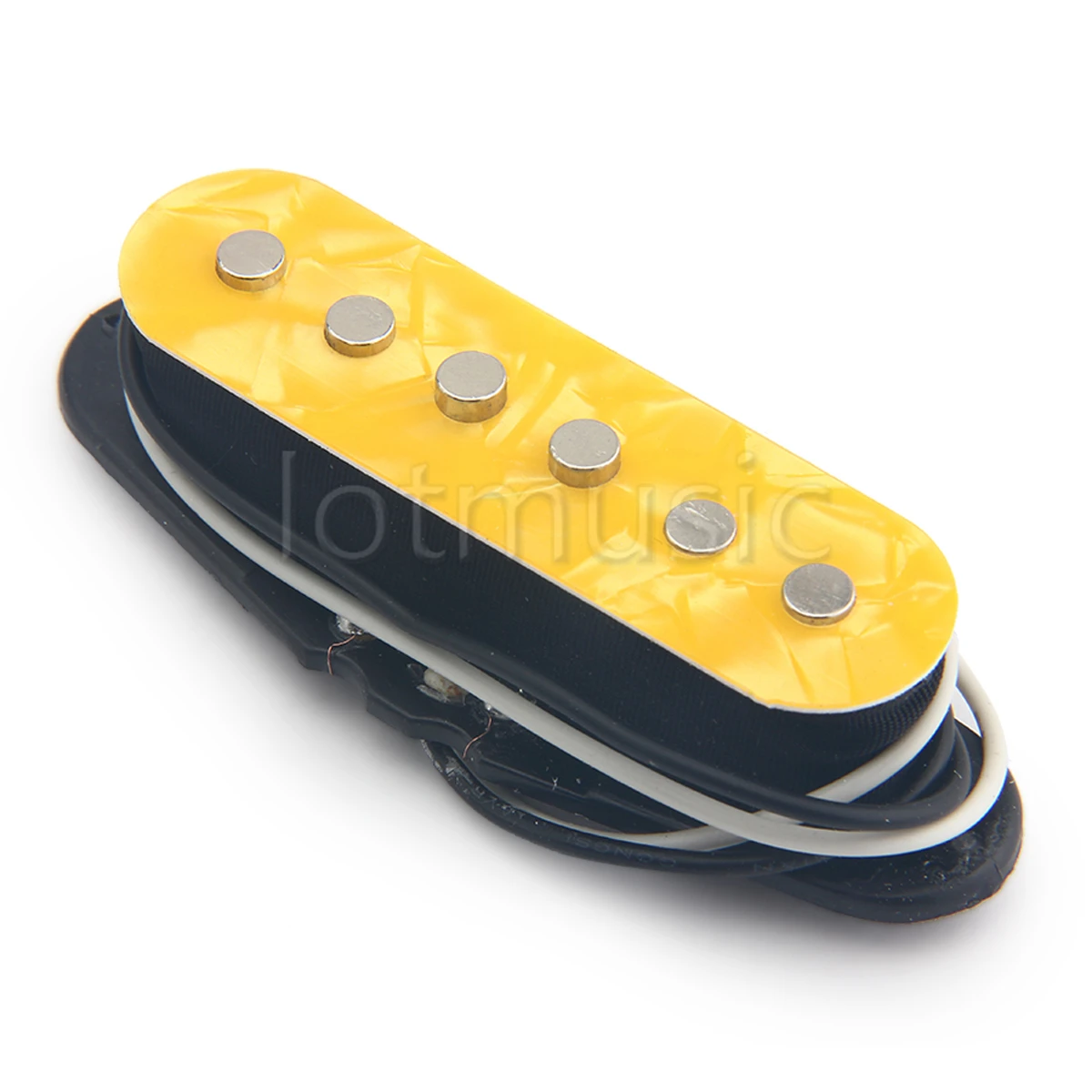 Guitar Pickup Single Coil for Electric Guitar Parts Accessories Neck Pickup Pearloid Blue Cream Green Gray Red Yellow White