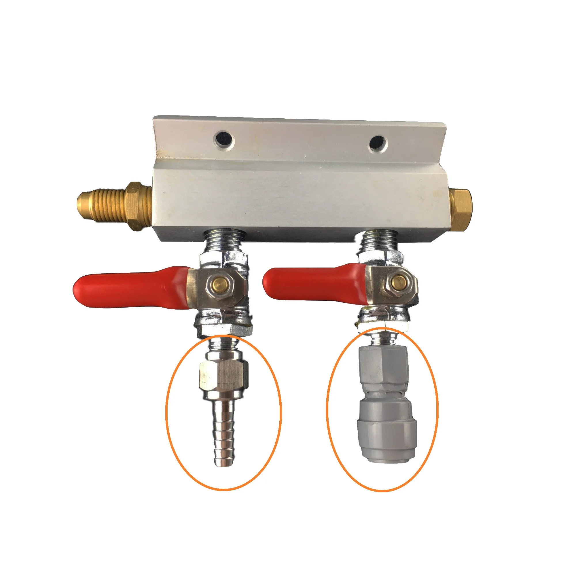 Preise GAS LINIE VERTEILER SPLITTER 4 MÖGLICHKEITEN (MFL GEWINDE) hause brauen