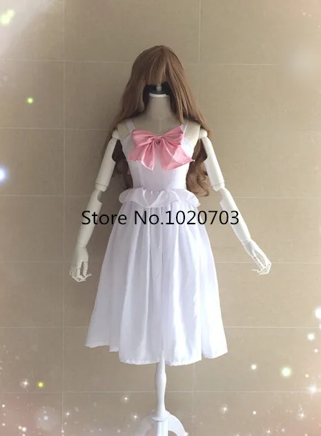 Косплей костюм тигровый Дракон Тайга Айсака белое платье Toradora|dress vest|costumcostume chain |