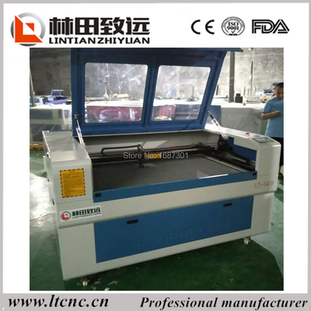 co2 1410 90W laser cutting machine,laser engraving machine LT 1410