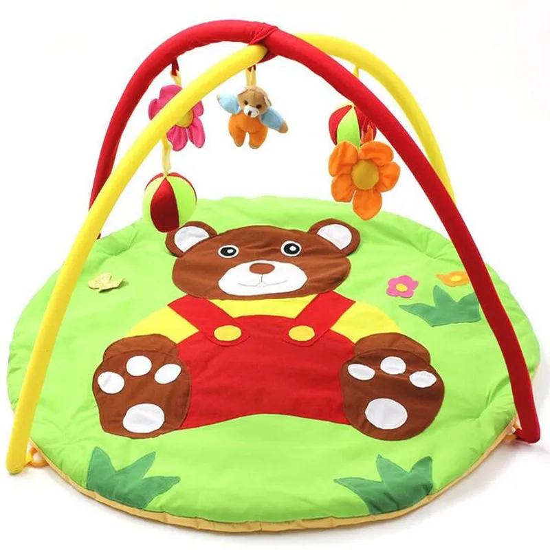 Baby Play Mats Brown Bear Baby Crawling Mats Baby Cushion 0 12 Months