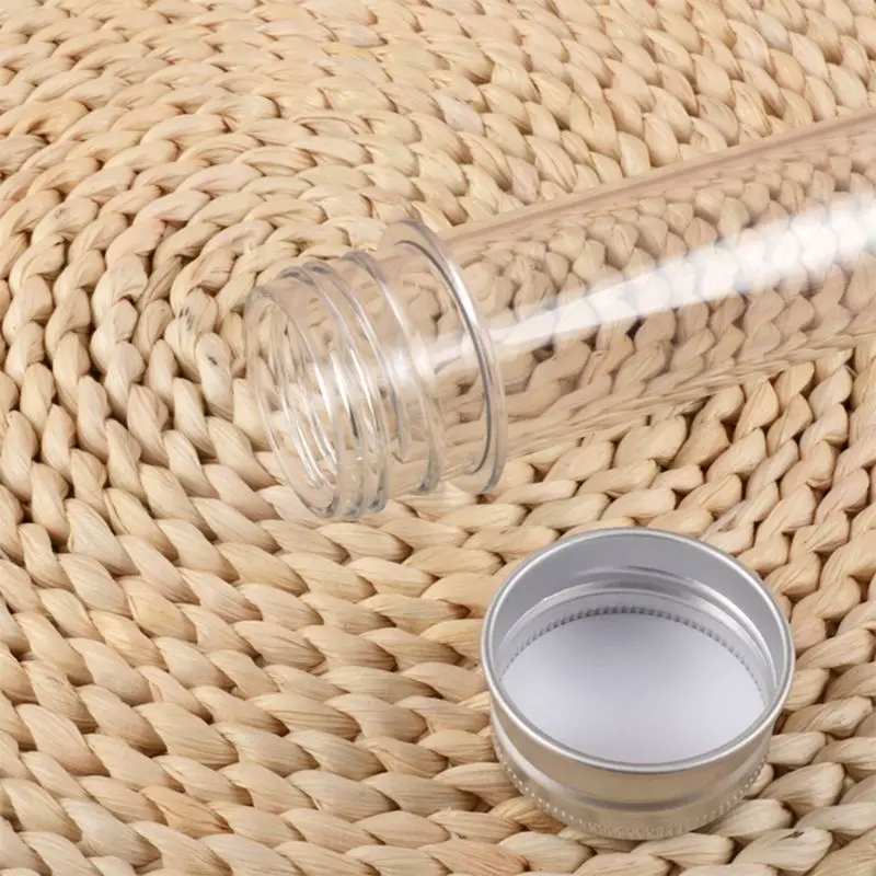 

Plastic Test Tubes Clear and Transparent Candy Storage Containers with Screw Caps 40ml 10PCS