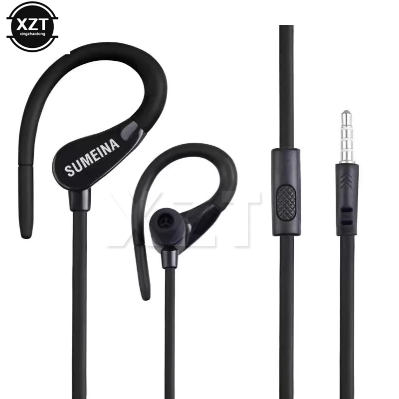 

PZ SMN-11 Earhook Earphones Headphone Stereo Bass Sound Headset for Running Sport for phone Computer for gaming 3.5mm Newest