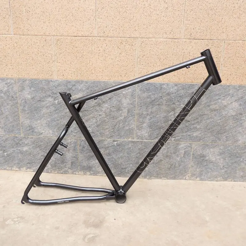 Cheap last 2019 V brake Chromium molybdenum steel roadbike frame 700C 50cm road cycling bicycle 34mm pipe clamp Bicycle accessories Th 2 Cheap last 2019 V brake Chromium molybdenum steel roadbike frame 700C 50cm road cycling bicycle 34mm pipe clamp Bicycle accessories Th 2