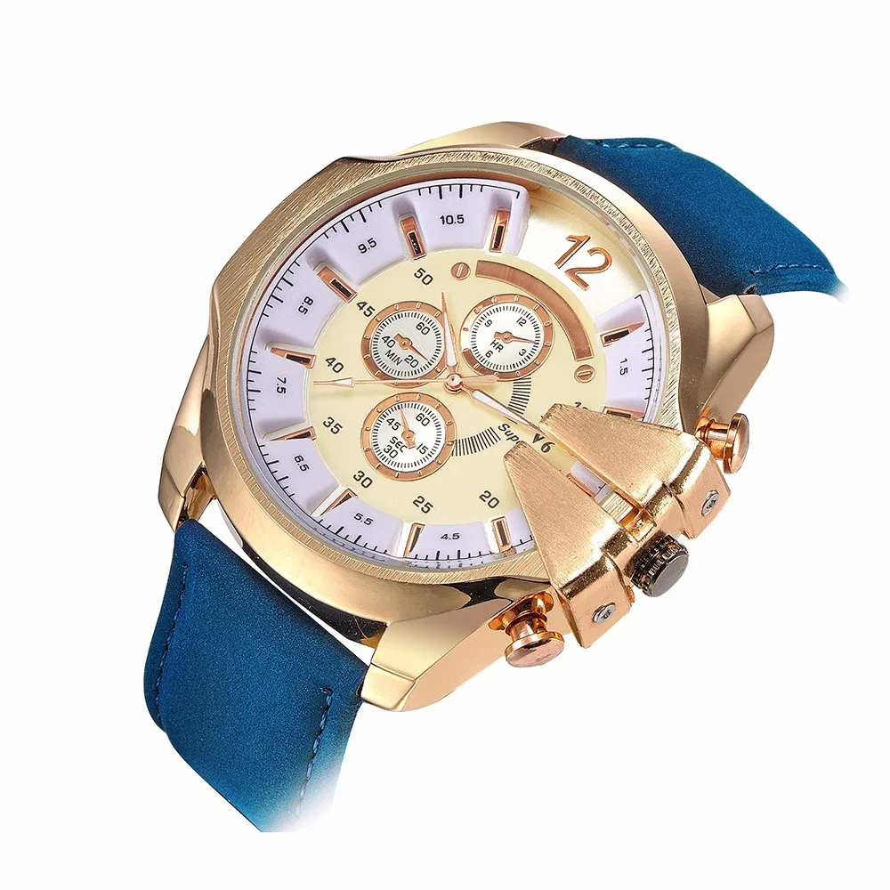

2019 Personality Tide Male Bracelet Wristwatches Big Dial Quartz Watches Men Sports Watch Military Wristwatch Relogio Masculino