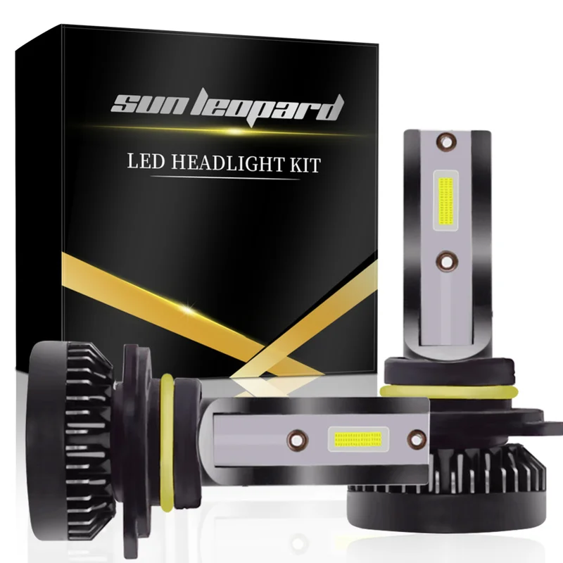

1pair Mini Car Headlight Headlamp Kit H7 LED Bulbs 9012 9006/HB4 9005/HB3 H8/H9/H11 H1 60W 8000LM Car Light Car Accessories