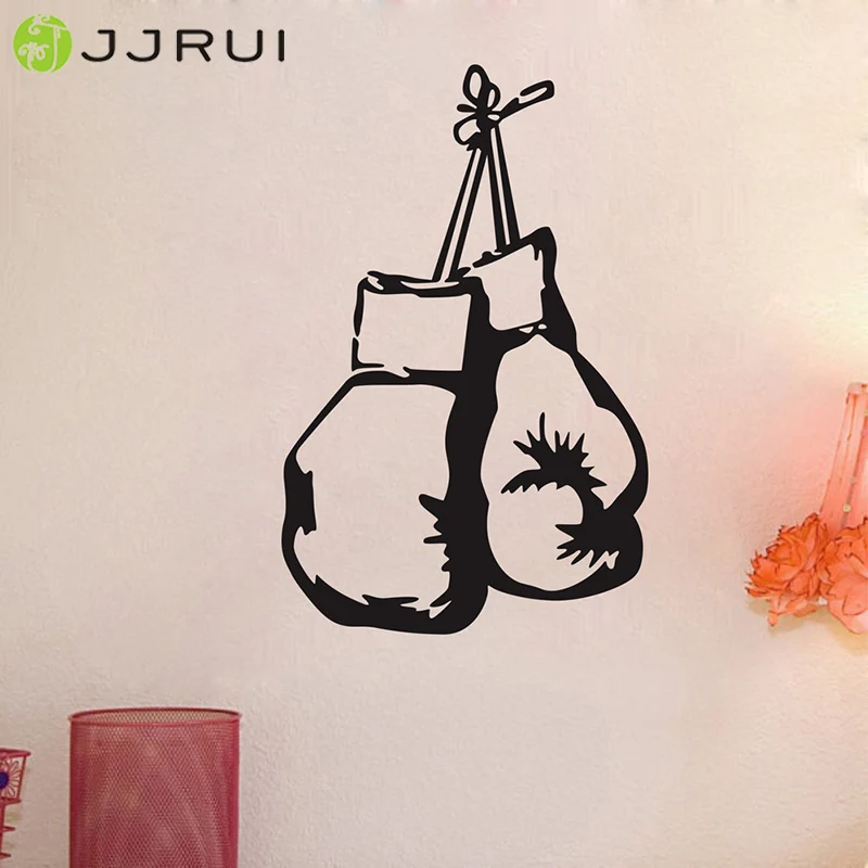 JJRUI Boxing Gloves Wall Sticker Decal Mural Removable Vinyl Art Kids' Room Decoration 21 COLOUR