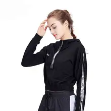 Женские топы для фитнеса, куртки для тренировок, Свитера для спортзала, Спортивная Толстовка для девочек, худи для йоги, толстовки, футболки для бега 18357