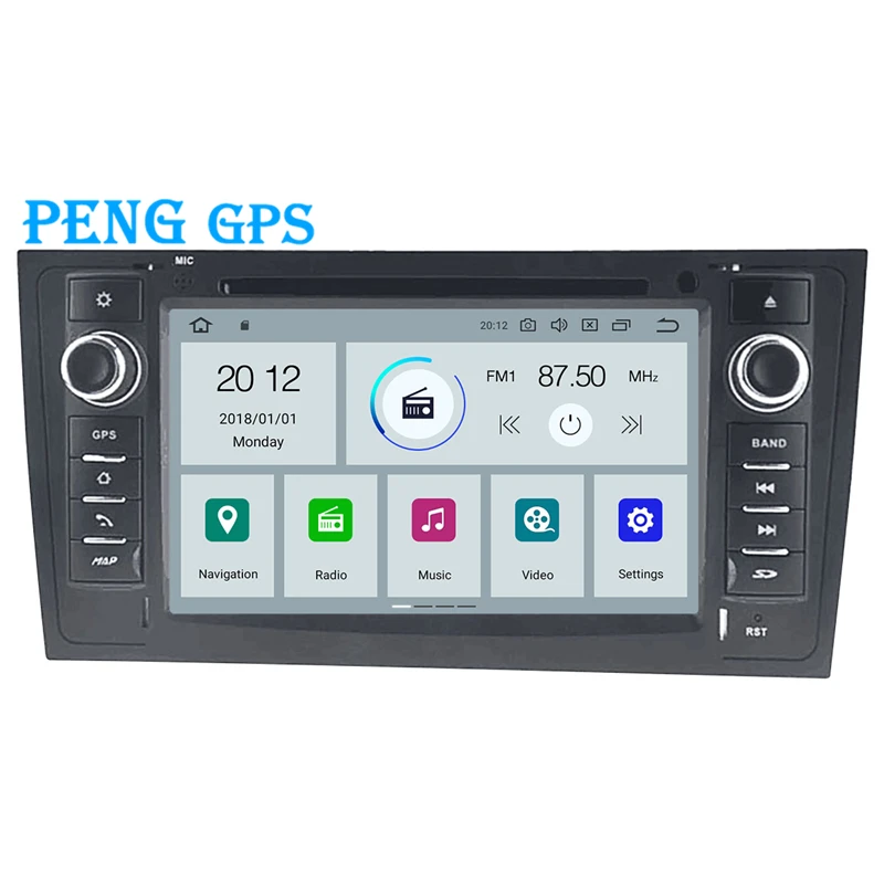 Best Android 9.0 Car GPS Navigation For AUDI A6 1997-2005 Allroad 2000-2006 Car CD Player Headunit Multimedia Radio Tape Recorder Top 0