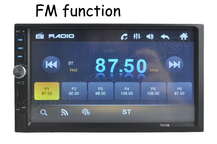 without camera Радио кассетный плеер зеркальная связь Bluetooth/сенсорный экран/FM/USB/TF Авторадио автомобильное радио аудио стерео MP5 плеер " дюймов 2 din - Формат цифровых медиаданных: without camera