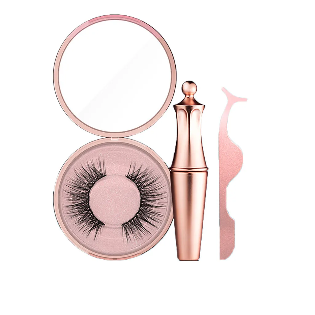 Magnetic Liquid Eyeliner & 3D False Eyelashes Set Makeup Tool Kit Waterproof Long-lasting Easy to Wear Magnetic Lashes Magnetic Liquid Eyeliner & 3D False Eyelashes Set Makeup Tool Kit Waterproof Long-lasting Easy to Wear Magnetic Lashes