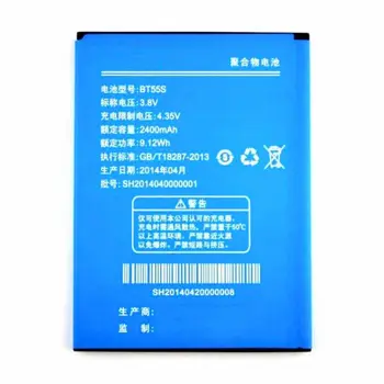 

Retail 2400mAh BT55S Replacement Battery For ZOPO ZP998 ZP9520 High Quality