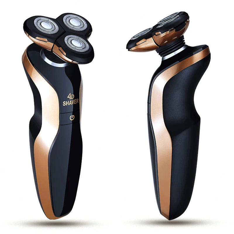 Multi function 360 degrees 3 BladeWashing electric razor 4D