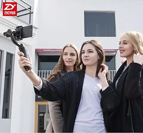 Чжи Юн Zhiyun Smooth Q 3 осевой ручной шарнирный стабилизатор для камеры iphone HUAWEI Sumsung
