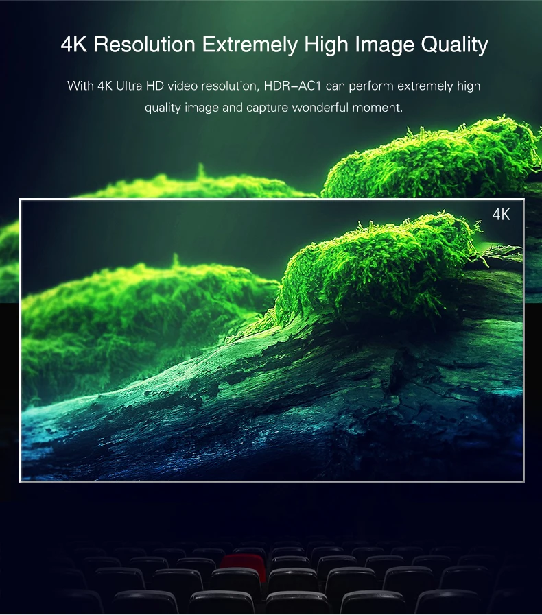 Ordro HDR-AC1 Цифровая видеокамера DVR 4 K 120 кадров в секунду 720 P поддержка 0.39X широкоугольный объектив 5MP CMOS Max 24mp Разрешение 3,0 дюймов
