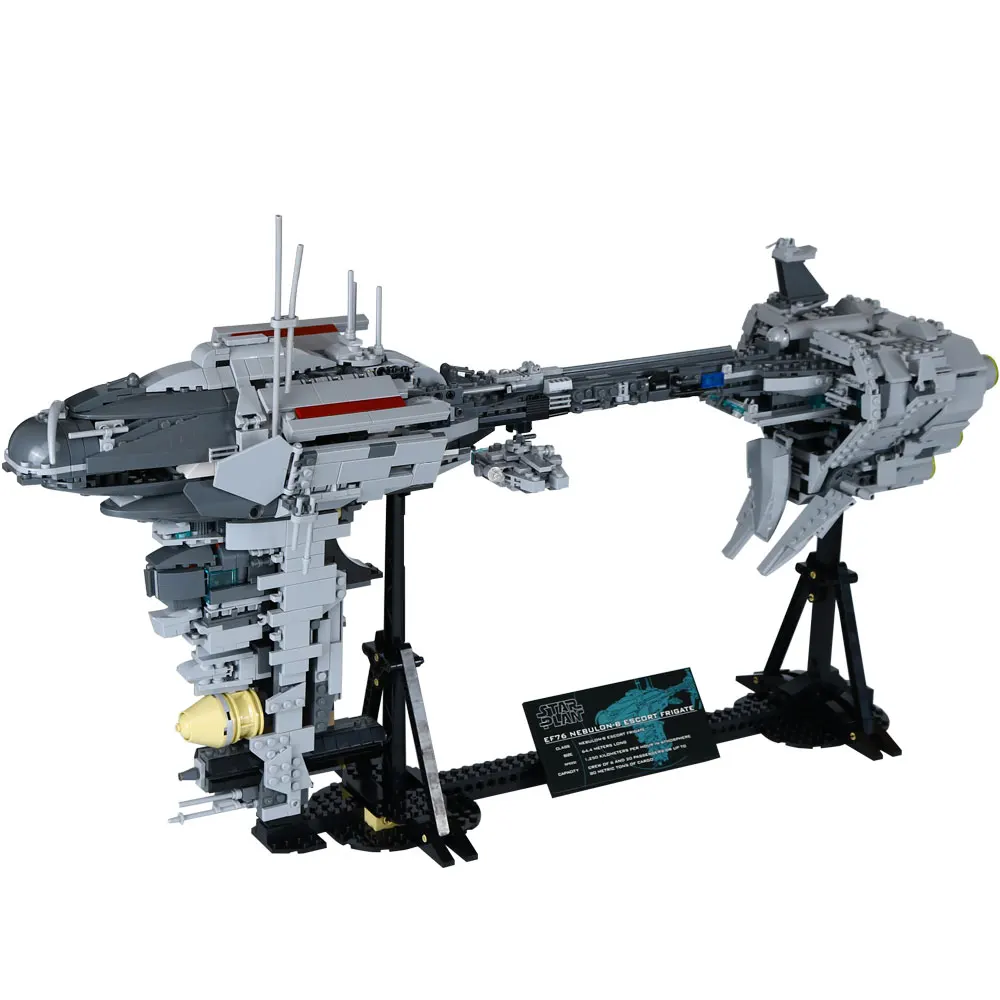 

Lepin 05083 Star Series War legoinglys MOC The Nebulon Model B Set Medical Frigate Children Building Blocks Bricks Toys Gifts