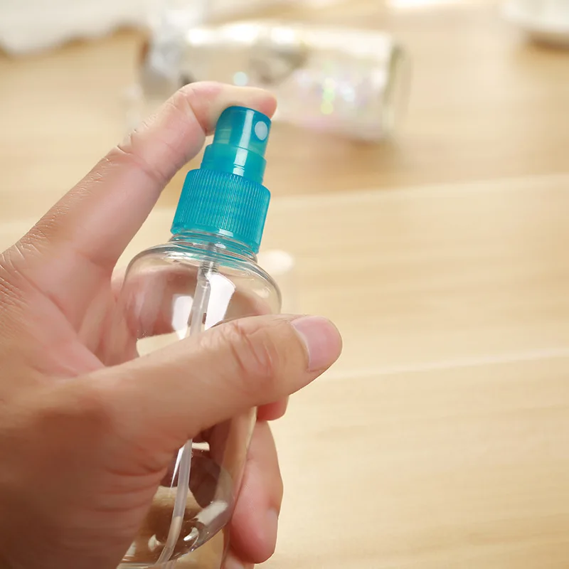 1 قطع 30/50/100 ملليلتر عطر شامبو غسول مستحضرات التجميل السائلة إعادة الملء السفر زجاجة ضغط الفم نقطة تعبئة زجاجة مضخة البخاخ