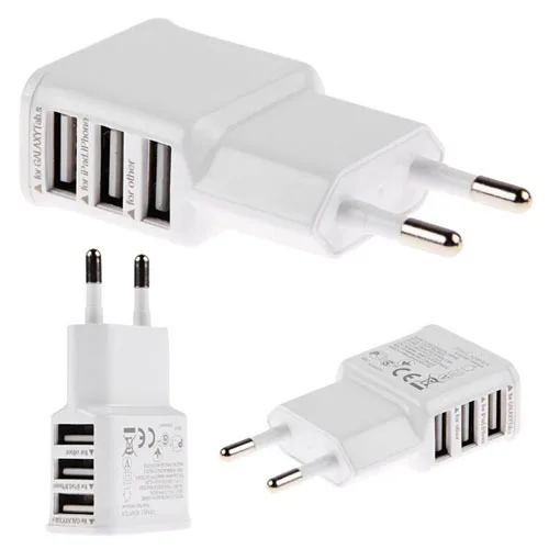 5 V 2.1A 3 Порты Универсальное зарядное USB устройство с зарядка настеная ac адаптер для Samsung Galaxy S5 S4 S3 S2 Note 4 для Apple Iphone