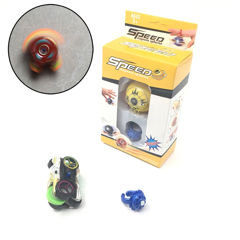 Magic Speed Induction Magneto Magnetic Finger Toy Anti Stress Spinner with Ring balls gift | Игрушки и хобби